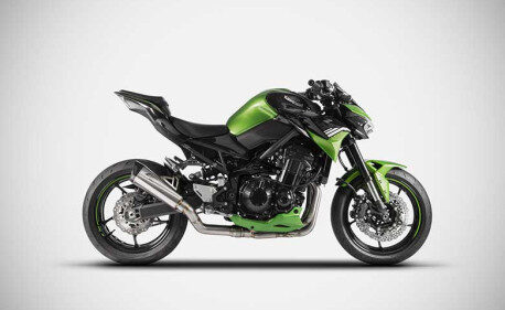 Ligne complète d'échappement inox 4 en 1 Kawasaki Z900 Zard