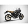 Ligne complète d'échappement inox 4 en 1 Kawasaki z900rs Zard