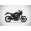 Ligne complète d'échappement inox 4 en 1 Kawasaki z900rs Zard