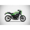 Ligne complète d'échappement inox 4 en 1 Kawasaki z900rs Zard
