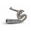Ligne complète d'échappement inox carbone Zard