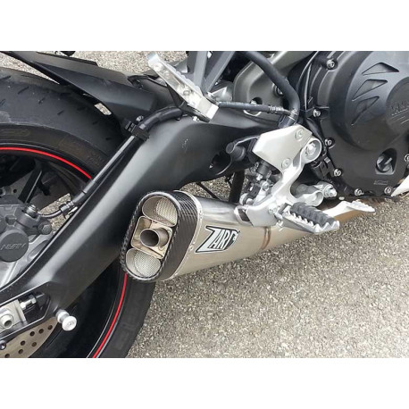 Ligne complète d'échappement inox mt09 Zard
