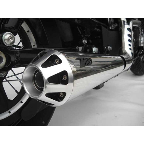 Ligne complète d'échappement inox Zard