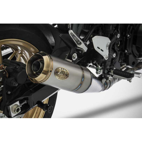 Ligne complète d'échappement titane 4 en 1 Kawasaki z900rs Zard