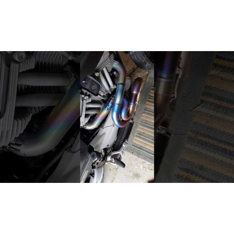 Ligne complète d'échappement titane carbone Zard