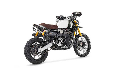 LIGNE COMPLETE INOX ZARD 2 EN 2 TRIUMPH SCRAMBLER 1200
