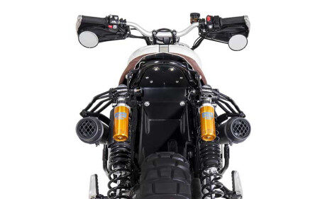 LIGNE COMPLETE INOX ZARD 2 EN 2 TRIUMPH SCRAMBLER 1200