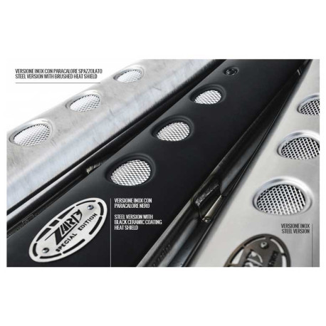 LIGNE COMPLETE ZARD CONIQUE HAUTE TRIUMPH SCRAMBLER 900 - CARBURATOR/INJECTION