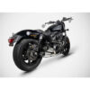 LIGNE COMPLETE ZARD INOX HARLEY DAVIDSON NIGHTSTER 975