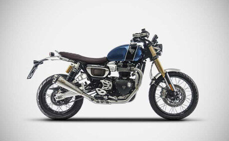 LIGNE COMPLETE ZARD VERSION BASSE TRIUMPH SCRAMBLER 1200