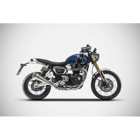 LIGNE COMPLETE ZARD VERSION BASSE TRIUMPH SCRAMBLER 1200