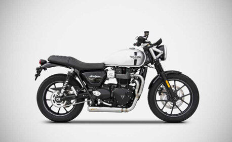 Ligne d'échappement 2 en 1 cross inox  Zard