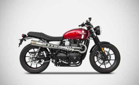 Ligne d'échappement 2 en 1 haut inox Zard