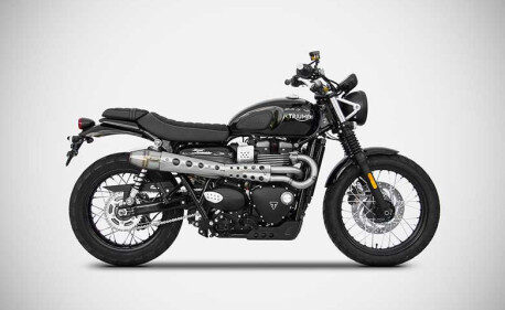 Ligne d'échappement conic haut inox Zard