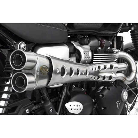 Ligne d'échappement special edition haut inox Zard