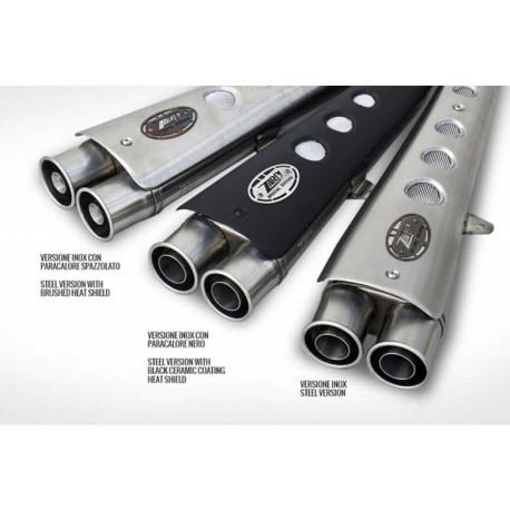 Ligne d'échappement special edition haut inox Zard