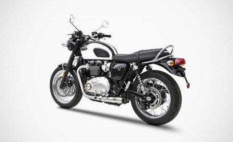 Ligne Echappement court Triumph t120 Zard