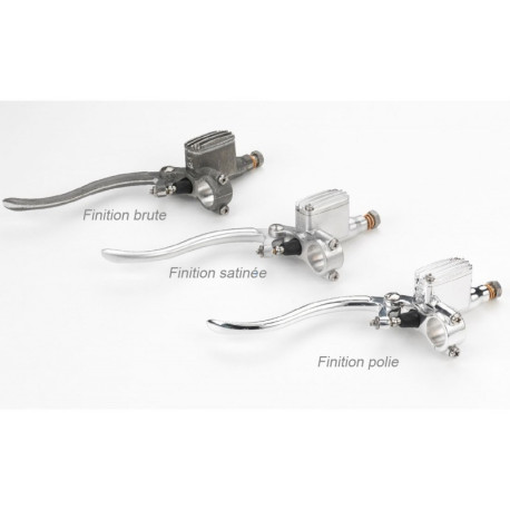 MAITRE CYLINDRE D EMBRAYAGE 14MM EN ALUMINIUM ²POLI