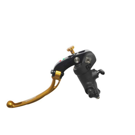 Maitre cylindre d'embrayage avec corps noir PRS 14x15-16-17 ,levier repliable ve