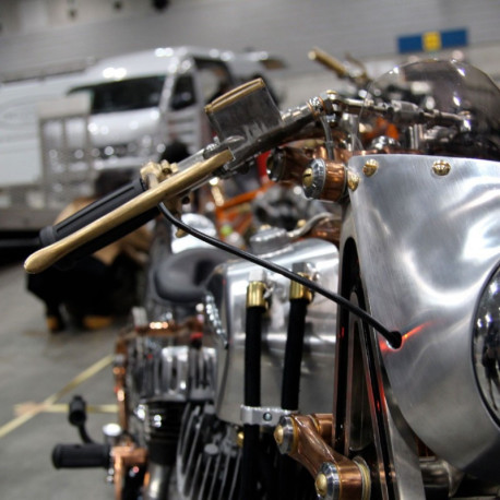 MAITRE CYLINDRE DE FREIN 12MM ALUMINIUM ET LAITON BRUT