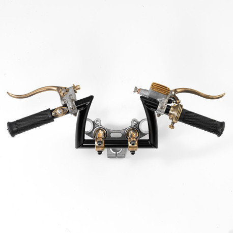 MAITRE CYLINDRE DE FREIN 12MM ALUMINIUM ET LAITON BRUT