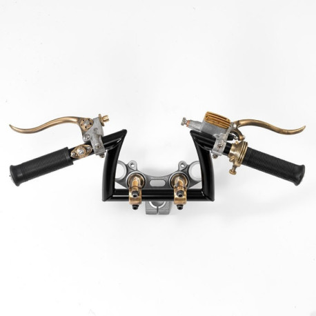 MAITRE CYLINDRE DE FREIN 14MM ALUMINIUM ET LAITON BRUT