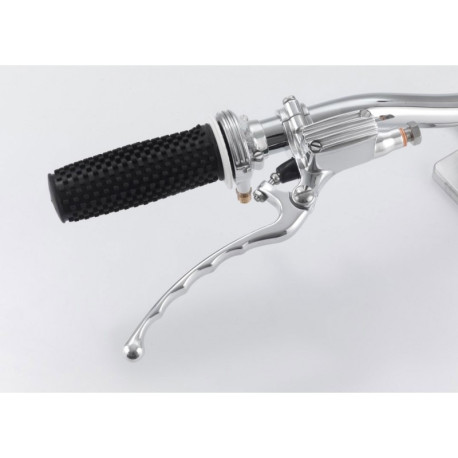 MAITRE CYLINDRE DE FREIN 14mm ALUMINIUM POLI SEVENTIES LINE