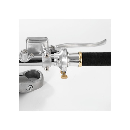 MAITRE CYLINDRE DE FREIN 14MM EN ALUMINIUM SATIN