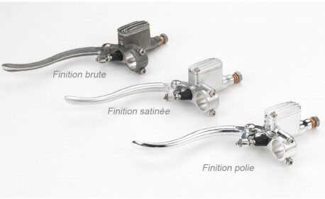 MAITRE CYLINDRE DE FREIN 14MM EN ALUMINIUM SATIN