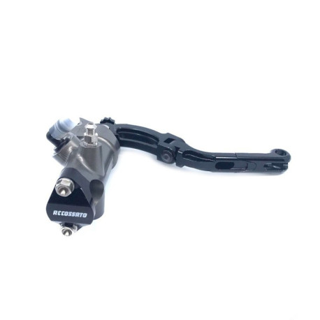 MAITRE CYLINDRE DE FREIN 19X18 CNC AVEC LEVIER REPLIABLE