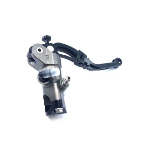 MAITRE CYLINDRE DE FREIN 19X18 CNC AVEC LEVIER REPLIABLE