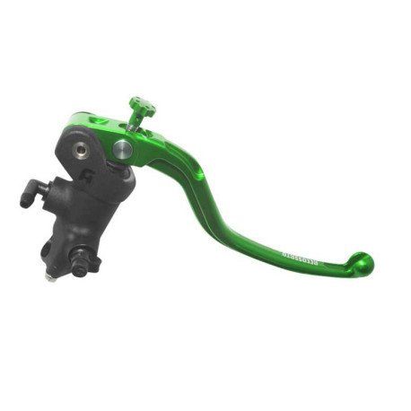 Maitre cylindre de frein avec corps noir 15x19 , levier fixe version coloré