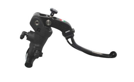 Maitre cylindre de frein forgé avec corps noir pour guidon 1"" 19x19 levier rep