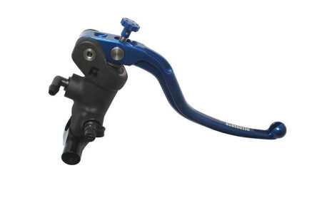 Maitre cylindre de frein forgé avec corps noir pour guidon 1 19x20 levier fix