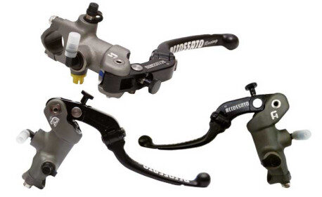 Maitre cylindre de frein radial forgé pour guidon 1 19x19 levier repliable