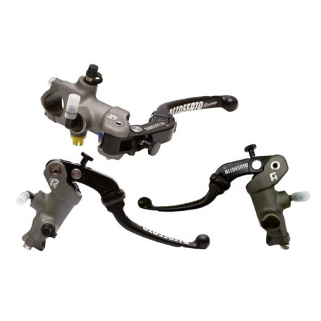 Maitre cylindre de frein radial forgé pour guidon 1 19x19 levier repliable