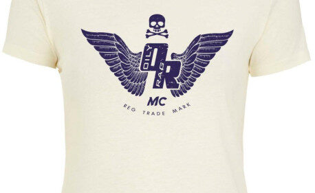 MOTORCYCLE CLUB OILY RAG TEE SHIRT FEMME