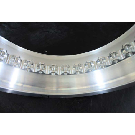 OPTION CERCLE ALUMINIUM DIAMANTÉ AVEC VERNI DE PROTECTION