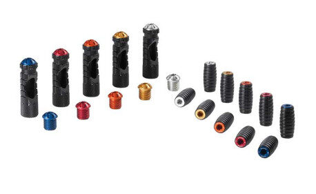 OPTION EMBOUTS DE SELECTION ET DE REPOSES PIEDS COULEUR