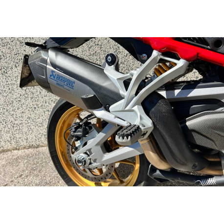 PAIRE CHALEUR SILENCIEUX CARBONE MULTISTRADA V4 PIKES PEAK LIGNE AKRAPOVIC