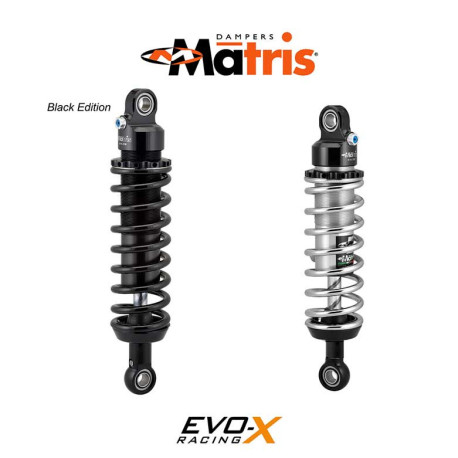 PAIRE D'AMORTISSEUR MATRIS M40D HARLEY DAVIDSON H.D. TOURING / FLHXS 117 STREET