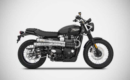 PAIRE DE SILENCIEUX SIX DAY TRIUMPH SCRAMBLER 900 2017-2022