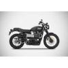PAIRE DE SILENCIEUX SIX DAY TRIUMPH SCRAMBLER 900 2017-2022