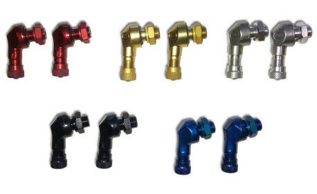 PAIRE DE VALVES DE ROUE DIAMÈTRE 8.3MM POUR MOTOS EUROPEENNES