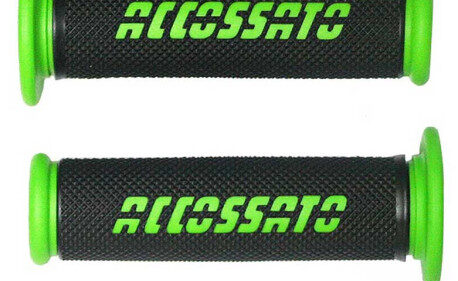 PAIRE POIGNEE RACING LOGO ACCOSSATO