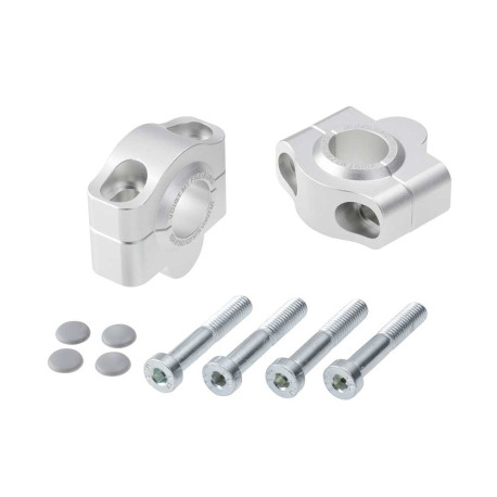 Paire rehausseurs de guidon 20mm pour guidon 22mm