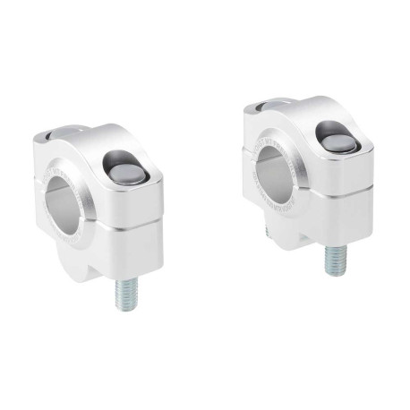 Paire rehausseurs de guidon 20mm pour guidon 22mm