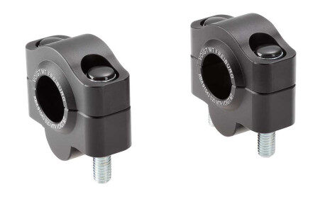 Paire rehausseurs de guidon 20mm pour guidon 22mm