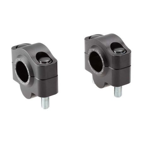 Paire rehausseurs de guidon 20mm pour guidon 22mm