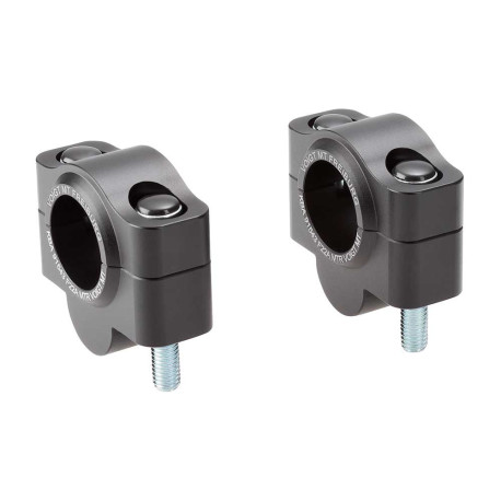 Paire rehausseurs de guidon 22mm pour guidon 28.6mm